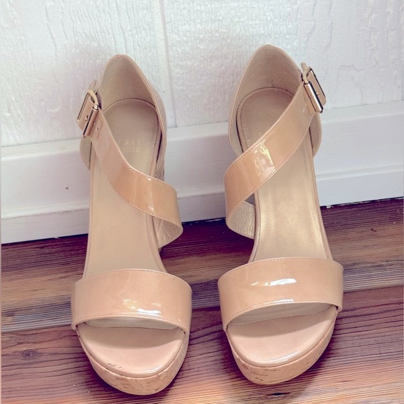 Stuart Weitzman Tan Wedges - Picture 3 of 13